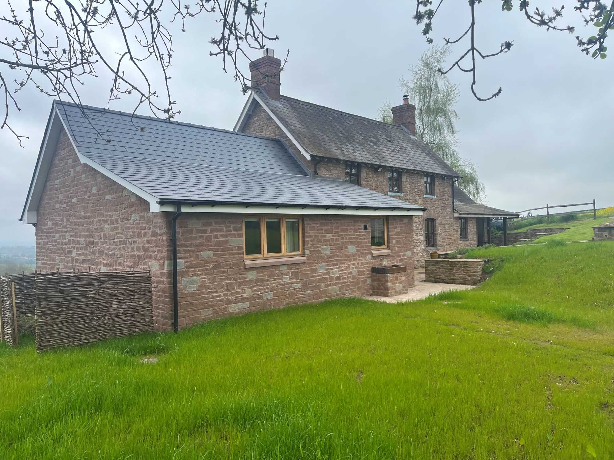 Hilltop Residential Extension by Sense Architects, Herefordshire