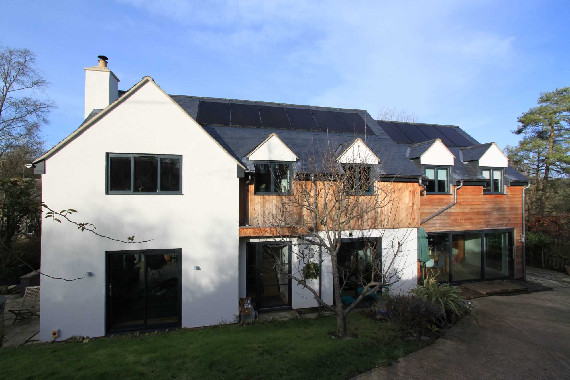 Contemporary Cotswold cottage extension remodel designed by Sense Architects, Gloucestershire