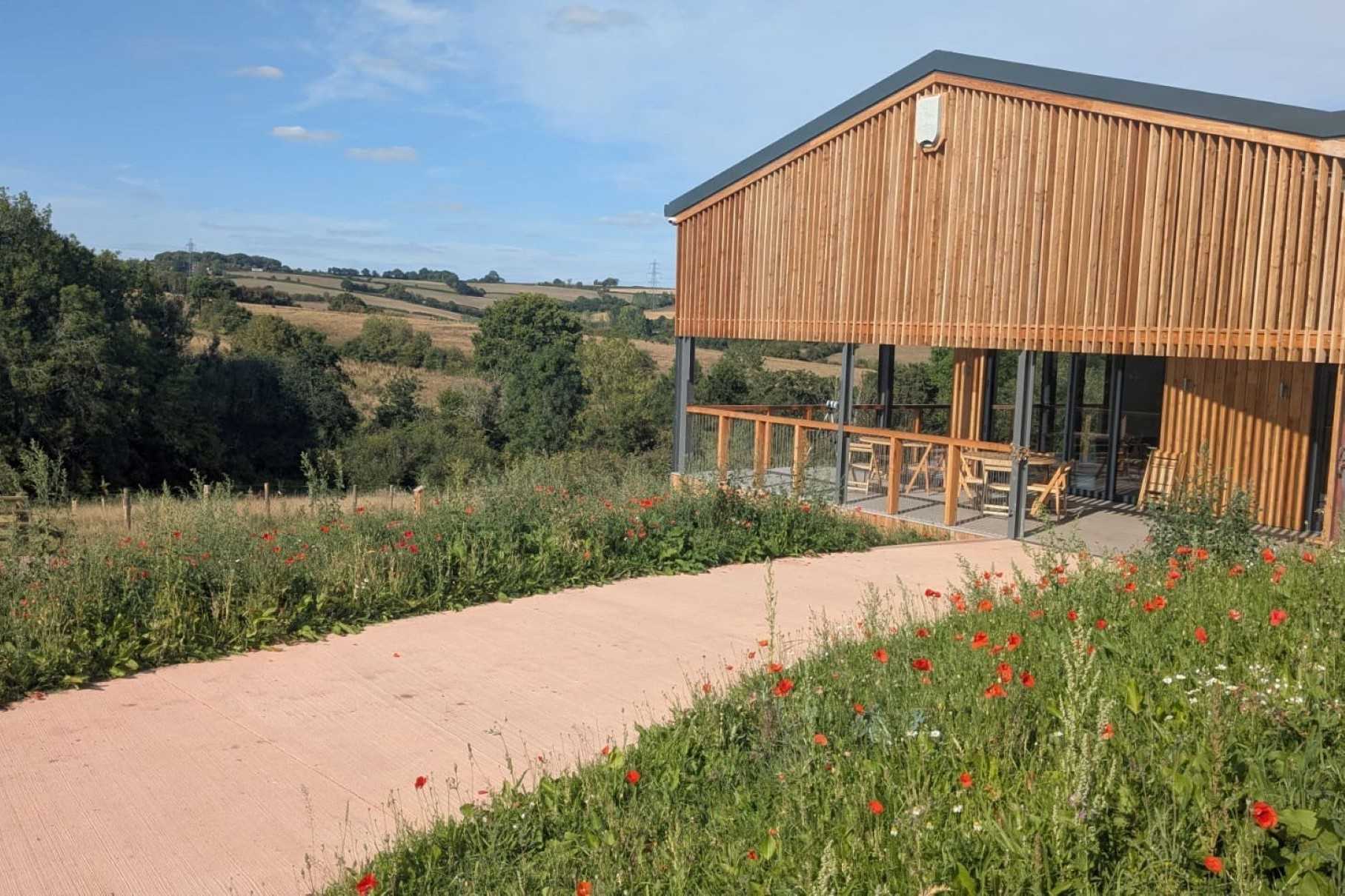 Education centre barn conversion designed by Sense Architects, Gloucestershire