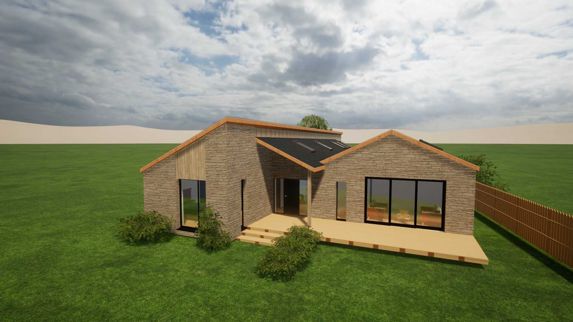 Cotswold Bungalow Remodel by Sense Architects, Gloucestershire