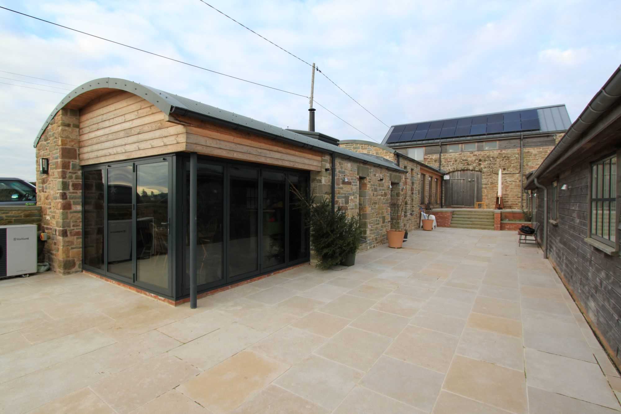 Stone barn conversion designed by Sense Architects, Gloucestershire